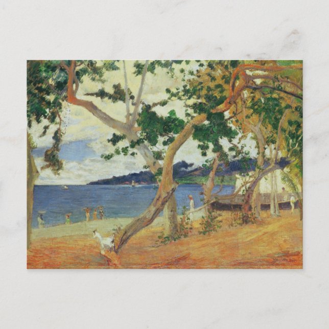 Carte Postale Paul Gauguin | By the Seashore, Martinique, 1887 ( (Devant)