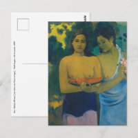 Paul Gauguin - Deux femmes tahitiennes
