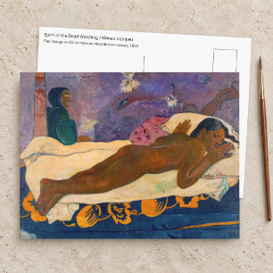 Carte Postale Paul Gauguin - Esprit des morts veillant