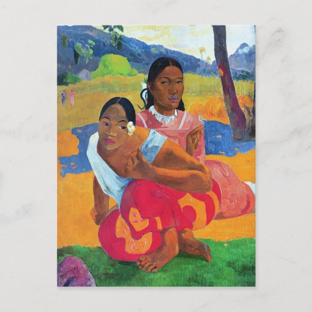 Carte Postale Paul Gauguin | Nafea Faaipoipo, 1892 (Devant)
