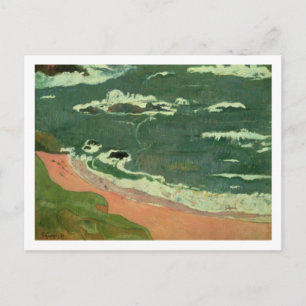 Carte Postale Paul Gauguin   Plage au Pouldu, 1889