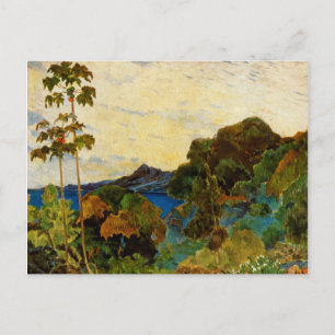 Carte Postale Paul Gauguin's Martinique Landscape (1887)