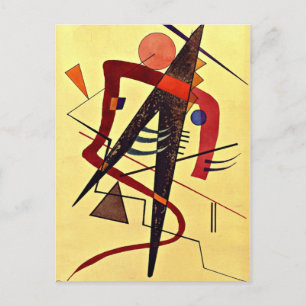 Carte Postale Paul Klee art : Chaud