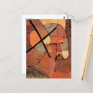 Carte Postale Paul Klee - Frappé de la liste