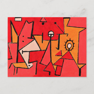 Carte Postale Paul Klee - Heat, popular artwork,
