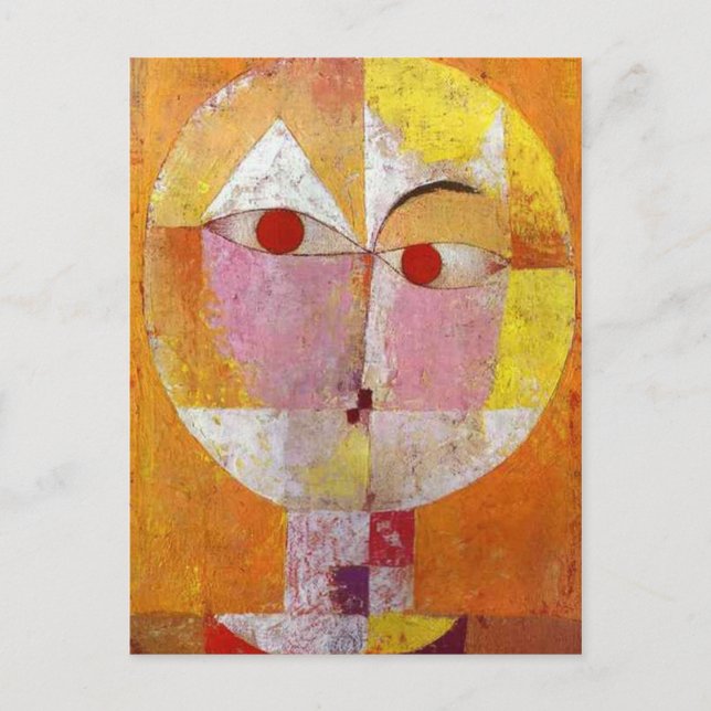 Carte Postale Paul Klee - Senecio (Devant)