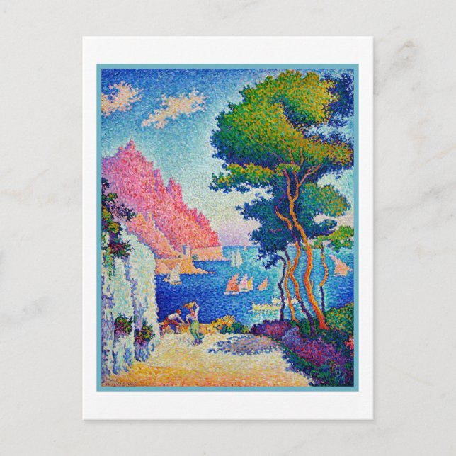 Carte Postale Paul Signac Capo di Noli Art (Devant)