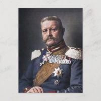 Paul von Hindenburg 1914 Colorisé