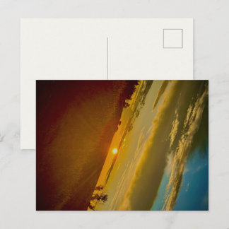 Carte Postale Pause du soir