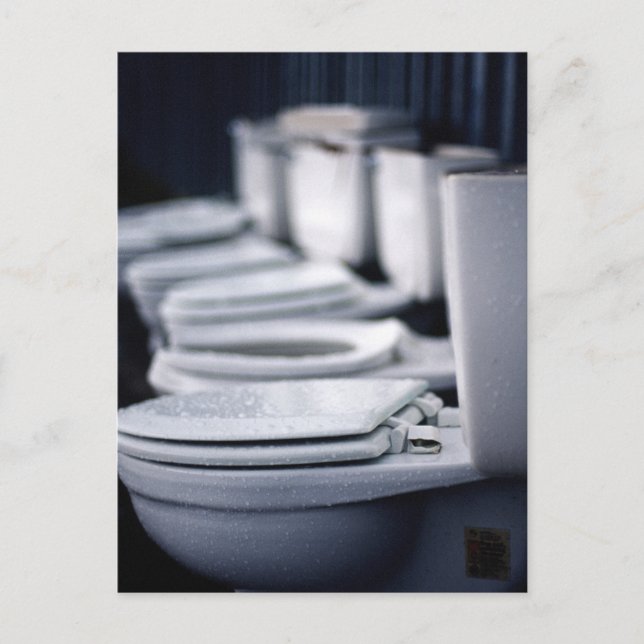 Carte Postale Pause salle de bain ! ! (Devant)