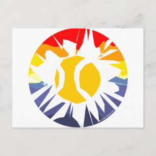 Carte Postale Pause tennis