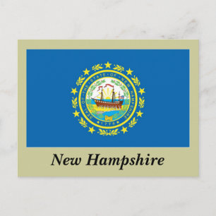 Carte Postale Pavillon d'État du New Hampshire