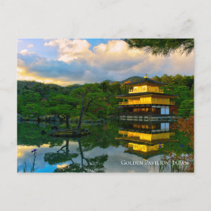 Carte Postale Pavillon d'or Temple Kyoto Japon Paysage