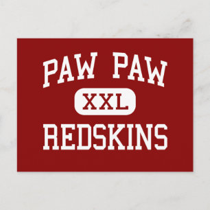 Carte Postale Paw Paw - Redskins - High - Paw Paw Michigan