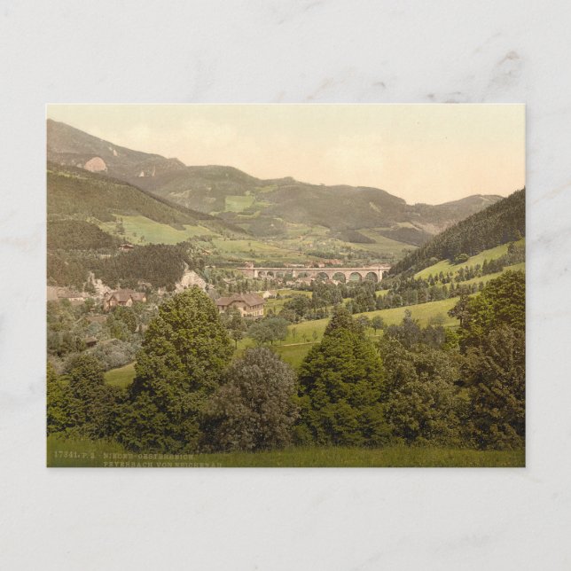 Carte Postale Payerbach en Autriche (Devant)