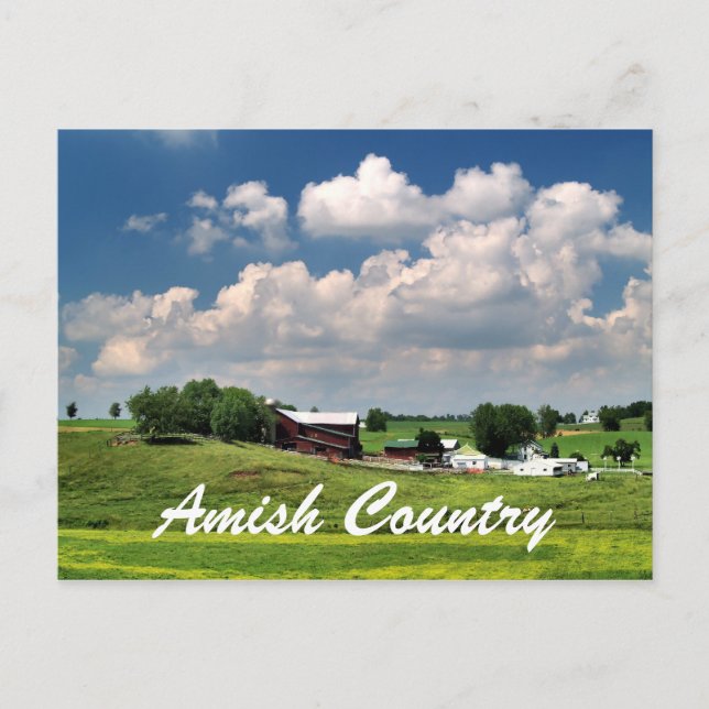 Carte Postale Pays Amish (Devant)
