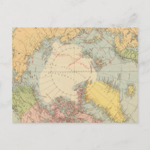 Carte Postale Pays autour du pôle Nord