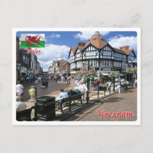 Carte Postale Pays de Galles - Wrexham -