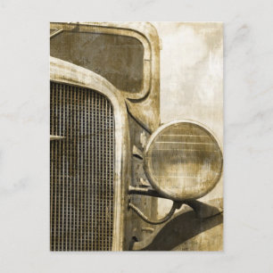 Carte Postale Pays de l'Ouest industriel Rusty Farm Vieux camion
