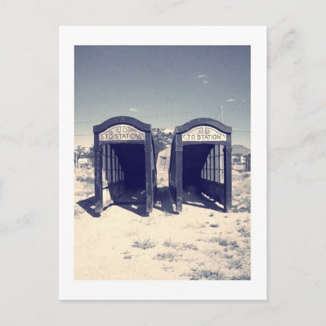 Carte Postale pays des merveilles déserte (Devant)