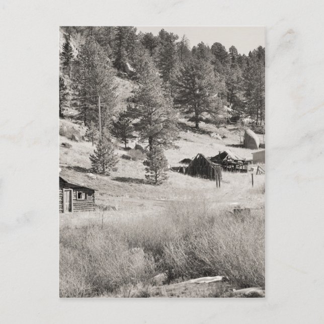 Carte Postale Pays d'hiver (Devant)