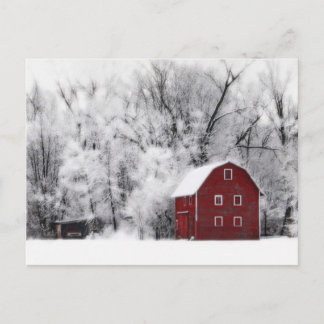 Carte Postale Pays hiver
