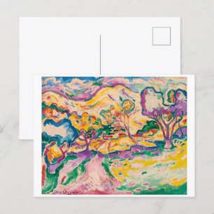 Carte Postale Paysage à La Ciotat   Georges Braque  