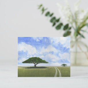 Carte Postale Paysage africain