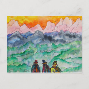 Carte Postale Paysage andin