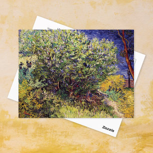 Carte Postale Paysage au lilas Vincent van Gogh