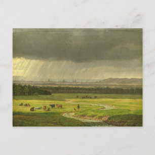Carte Postale Paysage avec Dresde dans la Distance, 1830