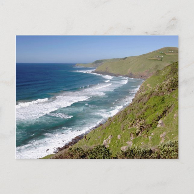 Carte Postale Paysage côtier Coffee Bay (Devant)