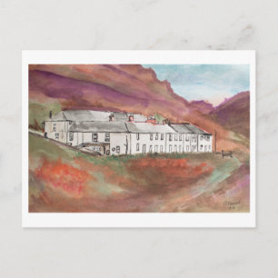 Carte Postale Paysage de Boscastle Cornwall – Art côtier