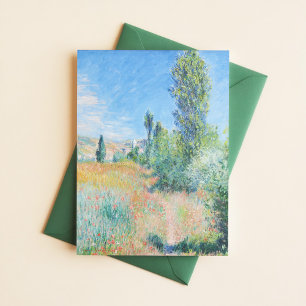 Carte Postale Paysage de Claude Monet à Ile Saint Martin