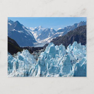 Carte Postale Paysage de la baie Glacier de l'Alaska