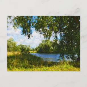 Carte Postale Paysage de la rivière Havel peint dans la région d