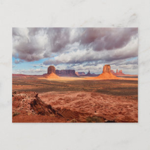 Carte Postale Paysage de la vallée du Monument, AZ