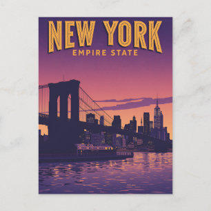 Carte Postale Paysage de New York