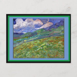 Carte Postale Paysage de Saint-Ré my, Van Gogh,