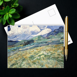 Carte Postale Paysage de Saint-Rémy par Vincent Van Gogh