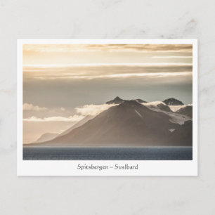 Carte Postale Paysage de Spitsbergen Svalbard