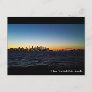 Carte Postale Paysage de Sydney la nuit