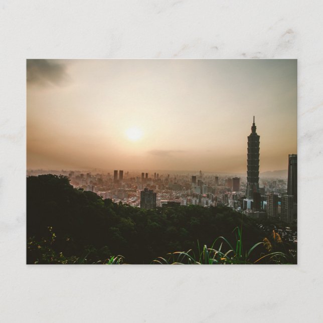 Carte Postale Paysage de Taïwan (Devant)