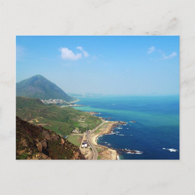 Carte Postale Paysage de Taïwan (Devant)