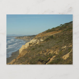 Carte Postale Paysage de voyage panoramique du littoral californ