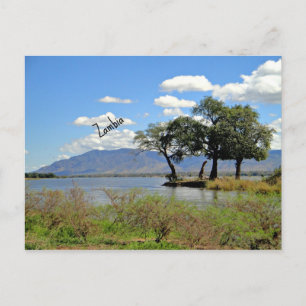 Carte Postale Paysage de Zambie