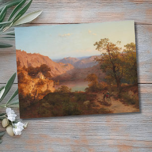 Carte Postale Paysage d'Eifel (1843) - Heinrich Funk