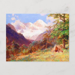 Carte Postale Paysage des montagnes par Edward Theodore Compton
