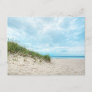 Carte Postale Paysage du lac Beach Michigan Paysage marin