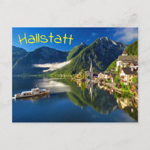 Carte Postale Paysage du lac pittoresque Mountain Village
